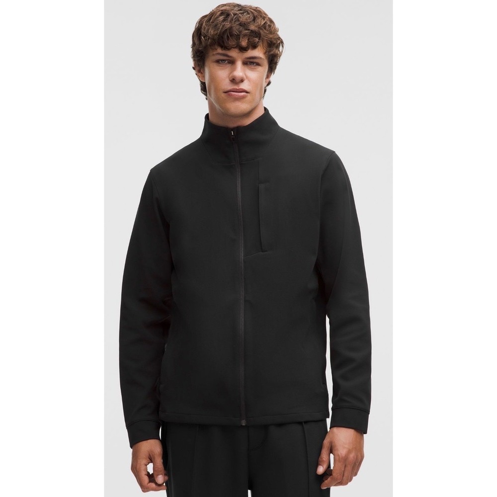 Lululemon Sojourn Full Zip‎ Track Windbreaker Jacket Black XXL 2XL Black $148